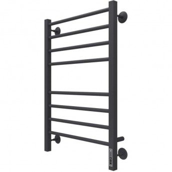 Электрический полотенцесушитель TERMINUS КС СИЦИЛИЯ П8 500x800 см, черный муар Электрический полотенцесушитель TERMINUS КС СИЦИЛИЯ П8 500x800 см, черный муар