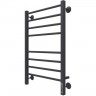 Электрический полотенцесушитель TERMINUS КС СИЦИЛИЯ П8 500x800 см, черный муар 4670078543011