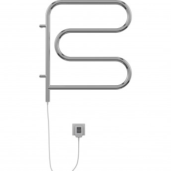 Полотенцесушитель электрический TERMINUS 25 F-ОБРАЗНЫЙ 600х600 поворотный
