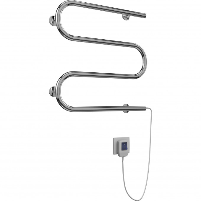 Полотенцесушитель электрический TERMINUS 25 М-ОБРАЗНЫЙ 500х500 4620768883910