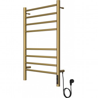 Полотенцесушитель электрический TERMINUS АВРОРА П8 500х800 КС ЗОЛОТО АРТ ( new встроен диммер)