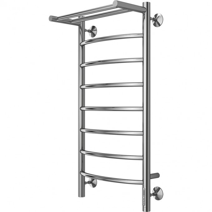 Полотенцесушитель электрический TERMINUS КЛАССИК П8 400х850 quick touch с полкой 4670078531407