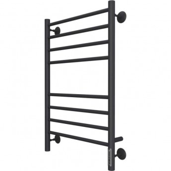 Полотенцесушитель TERMINUS КС АВРОРА П8 500х800 электро, черный муар Полотенцесушитель TERMINUS КС АВРОРА П8 500х800 электро, черный муар