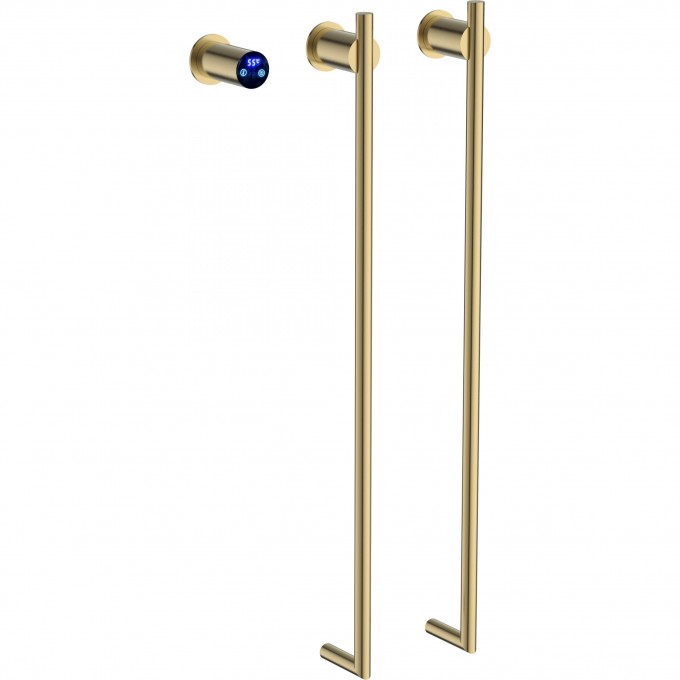 Полотенцесушитель TERMINUS РОНДО П2 350х760 электро Брашированное золото 4670078568168